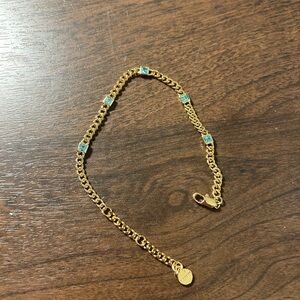 SOLD! 
Elegant Alex and Ani Bracelet with Blue Accents